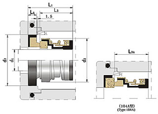 104型機(jī)械密封